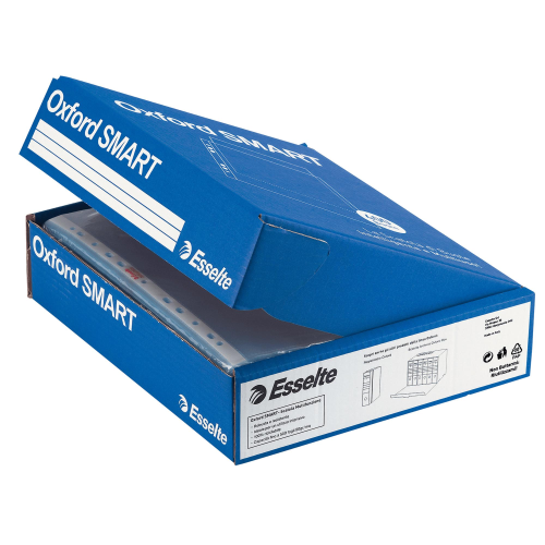 ESSELTE OFFICE BUSTE CON FORATURA IN PP LUCIDA CM 22X30 A4 TRASPARENTE CONF 400 Pz.